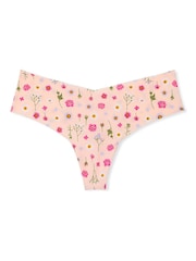 Victoria's Secret Purest Pink Floral Thong Knickers - Image 3 of 3