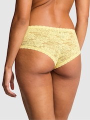 Zachtgeel - Victoria's Secret PINK Kanten slipje met bloemenprint - Image 2 of 2