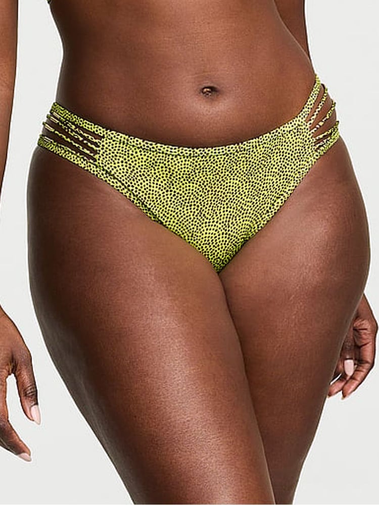 Limelight groene stippen - Victoria's Secret Archive bikinibroekje - Image 1 of 4