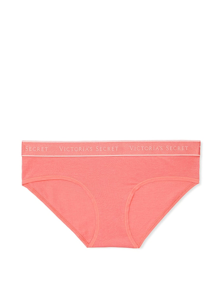 Victoria's Secret Coral Orange Hipster Knickers - Image 3 of 3