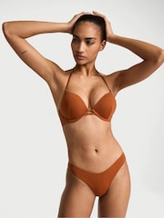 Kaneelbruine imitatiediamanten - Victoria's Secret bikinitop - Image 3 of 4