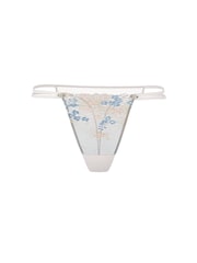 Bloeiend bauw - Victoria's Secret slipje met borduursel van veldbloemen - Image 3 of 3