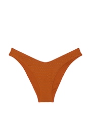 Victoria's Secret Cinnamon Brown Diamante Brazilian Bikini Bottoms - Image 4 of 4