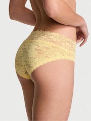 Zachtgeel - Victoria's Secret PINK Kanten slipje met bloemenprint - Image 2 of 2