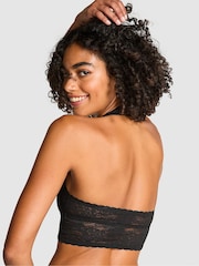 Victoria's Secret PINK Black Lace Halter Bra Top - Image 2 of 3