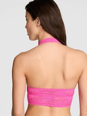 Victoria's Secret PINK Pink Gossip Lace Halter Bra Top - Image 2 of 3