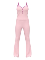 Victoria's Secret PINK Angel Pink Ribbed Pyjama Set - Image 3 of 3