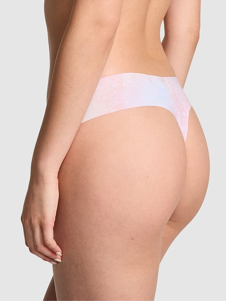 Victoria's Secret PINK Pink Multi Bandana Thong Knickers - Image 2 of 2