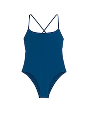 Victoria's Secret Sapphire Blue Scoop Swimsuit - Image 3 of 3