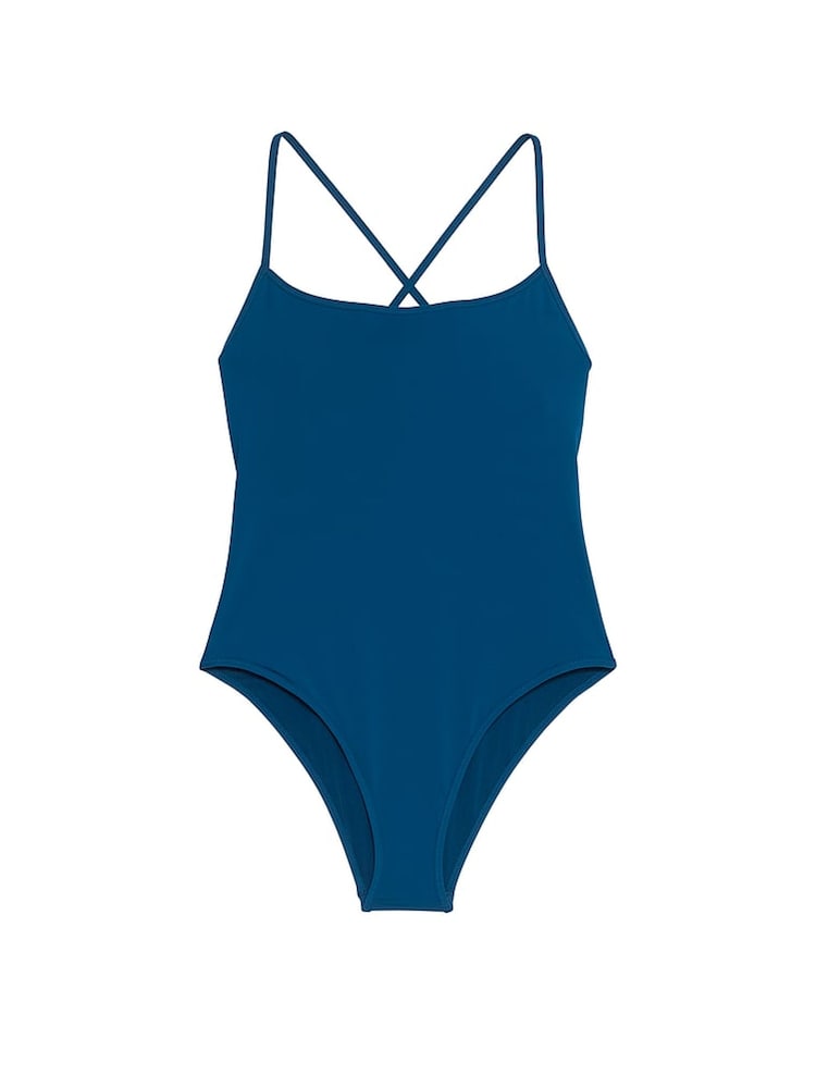 Victoria's Secret Sapphire Blue Scoop Swimsuit - Image 3 of 3
