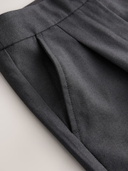 Grey Longer Length Senior Wide Leg School Trousers (9-18yrs) - Image 10 of 11