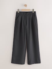 Grey Longer Length Senior Wide Leg School Trousers (9-18yrs) - Image 7 of 11