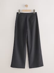 Grey Longer Length Senior Wide Leg School Trousers (9-18yrs) - Image 8 of 11
