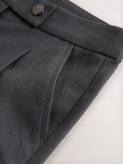 Grey Shorter Length Senior Wide Leg School Trousers (9-18yrs) - Image 8 of 9