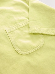 Lime Green Denim 100% Cotton T-Shirt - Image 8 of 9