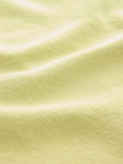 Lime Green Denim 100% Cotton T-Shirt - Image 9 of 9