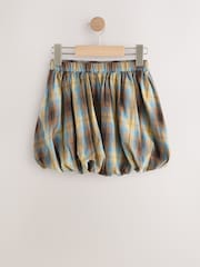 Blue Check Puffball Skirt (3-16yrs) - Image 5 of 8