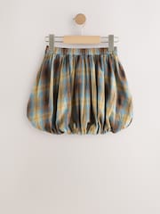 Blue Check Puffball Skirt (3-16yrs) - Image 6 of 8