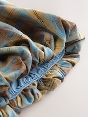Blue Check Puffball Skirt (3-16yrs) - Image 7 of 8