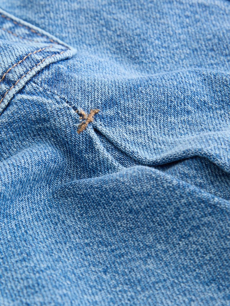 Mid Blue Denim Pocket Denim Skirt (3-16yrs) - Image 8 of 8