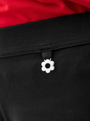 Black - Pull-On Cotton Rich Stretch Boot Cut School Trousers (3-16yrs) - Image 3 of 4