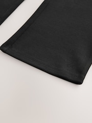 Black Longer Length Pull-On Cotton Rich Stretch Boot Cut School Trousers (3-16yrs) - Image 7 of 7