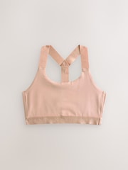 Blush Pink Active Sports Low Impact Ultimate Comfort Crop Top - Image 1 of 3