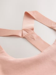 Blush Pink Active Sports Low Impact Ultimate Comfort Crop Top - Image 2 of 3