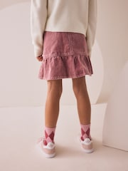 Pink Frill Hem Corduroy Skirt (3-16yrs) - Image 3 of 7
