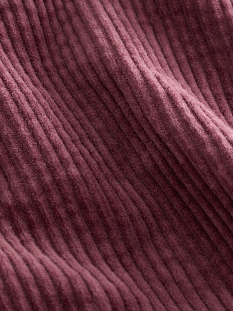 Burgundy Red Corduroy Skirt (3-16yrs) - Image 5 of 5 Burgundy Red Corduroy Skirt (3-16yrs) - Image 5 of 5
