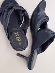 Темно-синий - Мюли на низком каблуке с круглым носком Forever Comfort® - Image 10 of 10