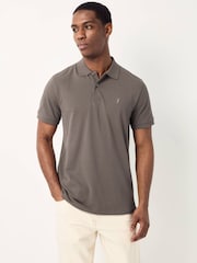 Truffle Slim Fit Short Sleeve Pique Polo Shirt - Image 1 of 9