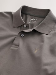 Truffle Slim Fit Short Sleeve Pique Polo Shirt - Image 8 of 9