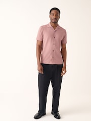 Rose rose - Chemise en piqué à manches courtes - Image 2 of 6