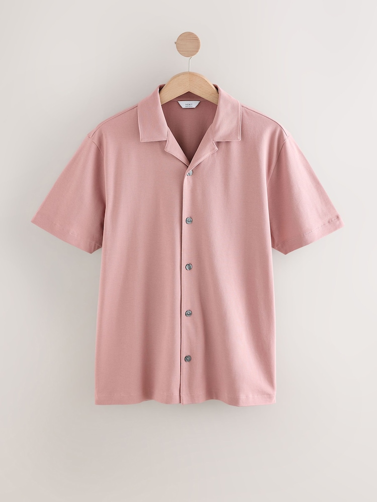 Rose rose - Chemise en piqué à manches courtes - Image 4 of 6