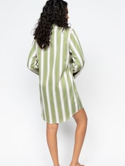 Cyberjammies Green Printed Stripe Shirt - Image 2 of 4