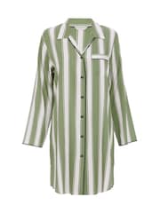 Cyberjammies Green Printed Stripe Shirt - Image 4 of 4