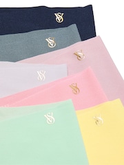 Victoria's Secret Yellow/Pink/Green/Purple/Grey/Blue Cheeky 7 Pack Knickers - Image 2 of 4