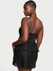 Victoria's Secret Black Lace Slip Dress - Image 2 of 3