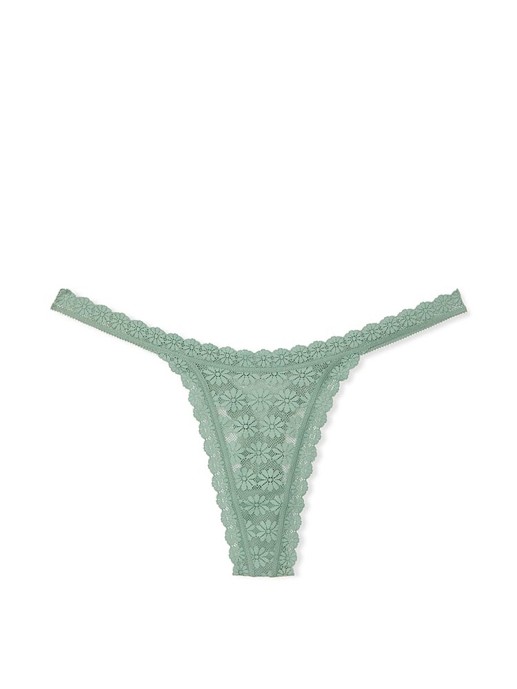 Victoria's Secret Seasalt Green Thong Knickers - Image 3 of 3