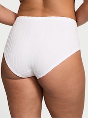 Victoria's Secret White Hipster Rib Knickers - Image 2 of 3