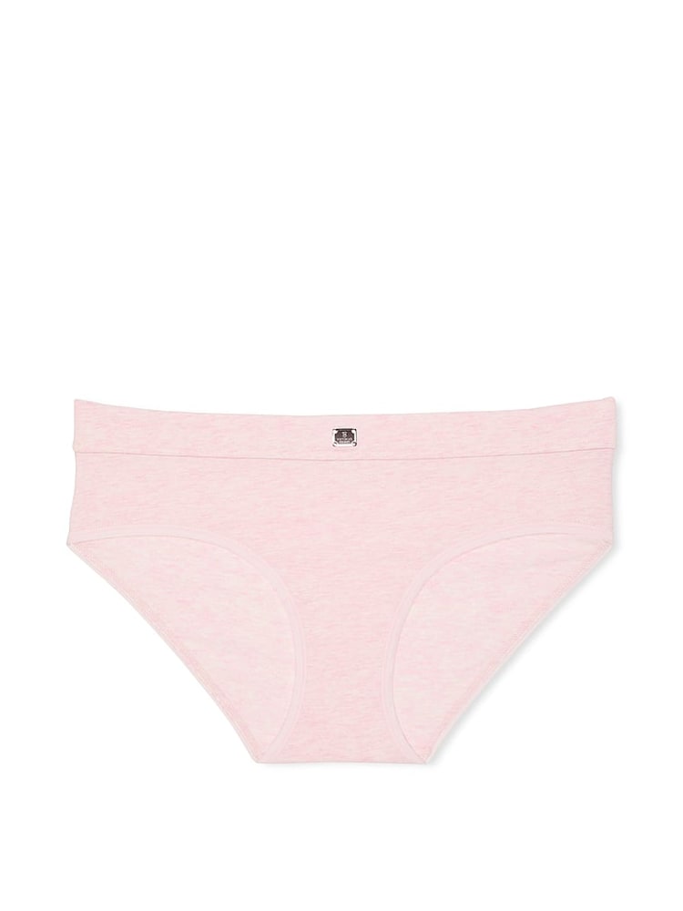 Victoria's Secret Pink Petal Heather Hipster Cotton Logo Knickers - Image 3 of 3