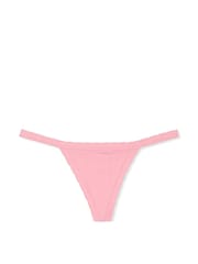 Victoria's Secret Pink Hope G String Ribbed Knickers - Image 3 of 3