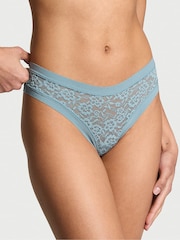 Victoria's Secret Jupiter Blue Thong Knickers - Image 1 of 3