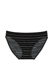 Victoria's Secret Black Logo Script Bikini Knickers - Image 3 of 3