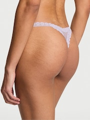 Victoria's Secret Feather Purple Thong Knickers - Image 2 of 3