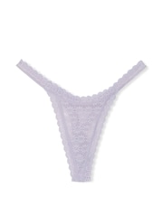 Victoria's Secret Feather Purple Thong Knickers - Image 3 of 3