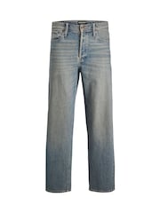 JACK & JONES Blue Eddie Loose Fit Jeans - Image 4 of 7