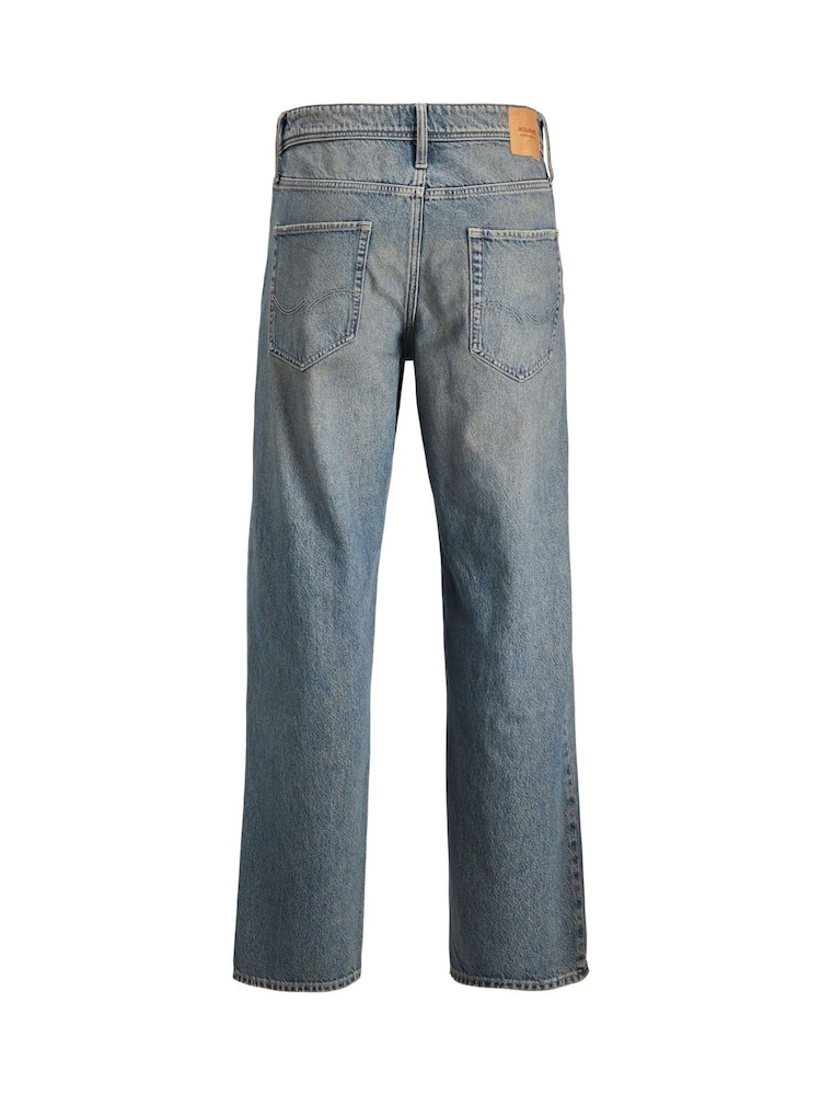 JACK & JONES Blue Eddie Loose Fit Jeans - Image 5 of 7