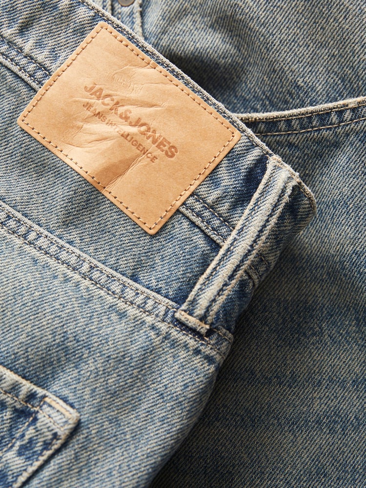 JACK & JONES Blue Eddie Loose Fit Jeans - Image 7 of 7